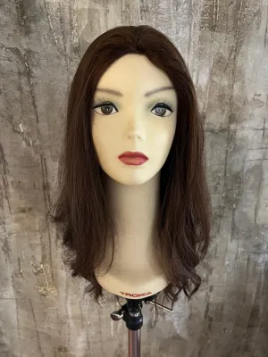 100% EUROPEAN VIRGIN HUMAN HAIR BANDFALL 23.5" BROWN