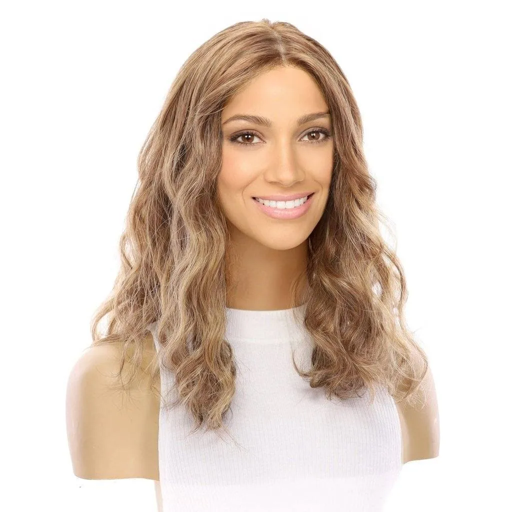 18" Princess Silk Top Wig Light Brown Babylight Wavy