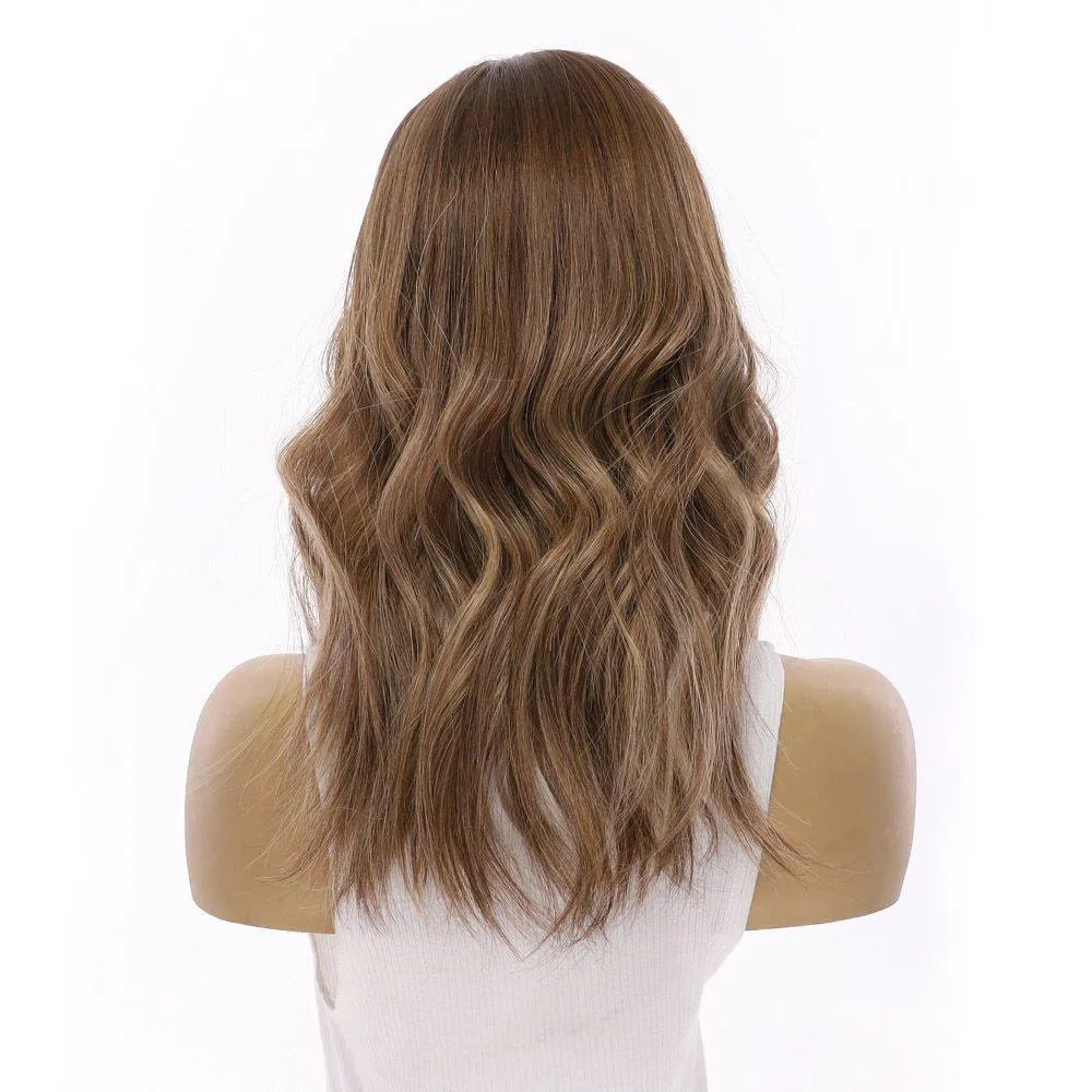 18" Princess Silk Top Wig Light Brown Babylight