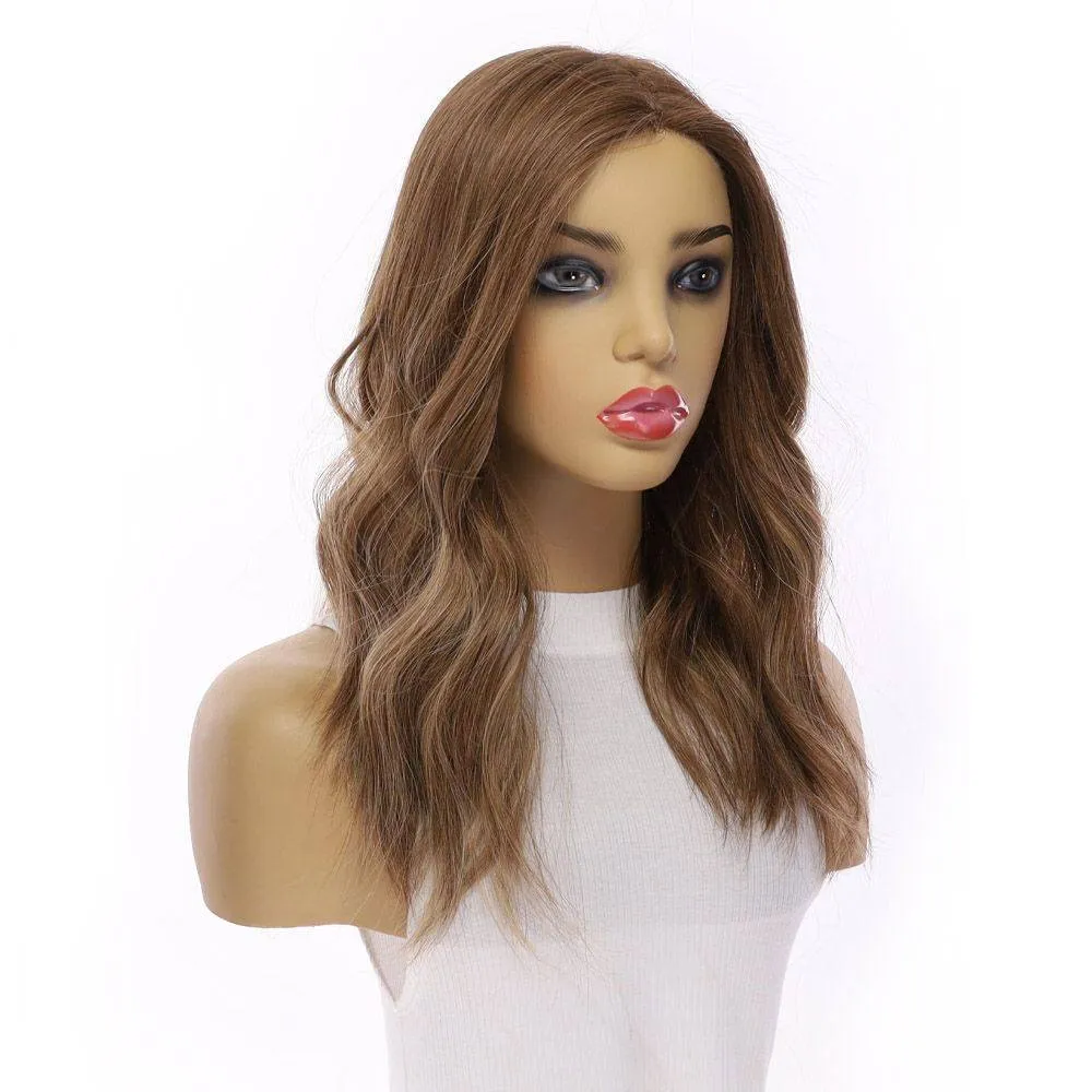 18" Princess Silk Top Wig Light Brown Babylight