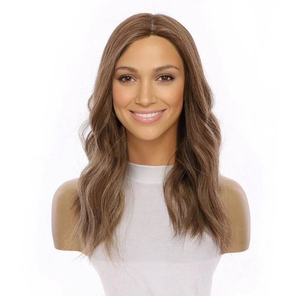 18" Princess Silk Top Wig Light Brown Babylight
