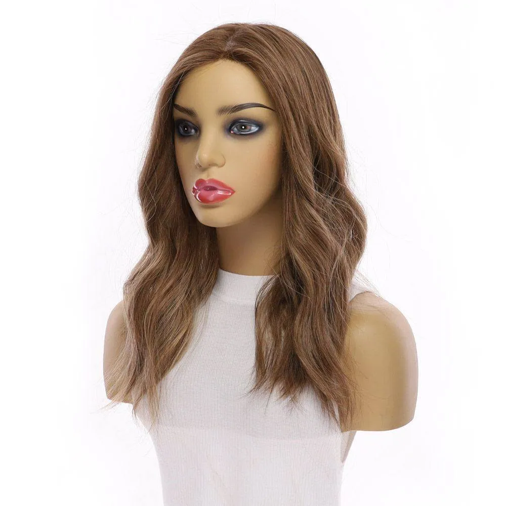 18" Princess Silk Top Wig Light Brown Babylight