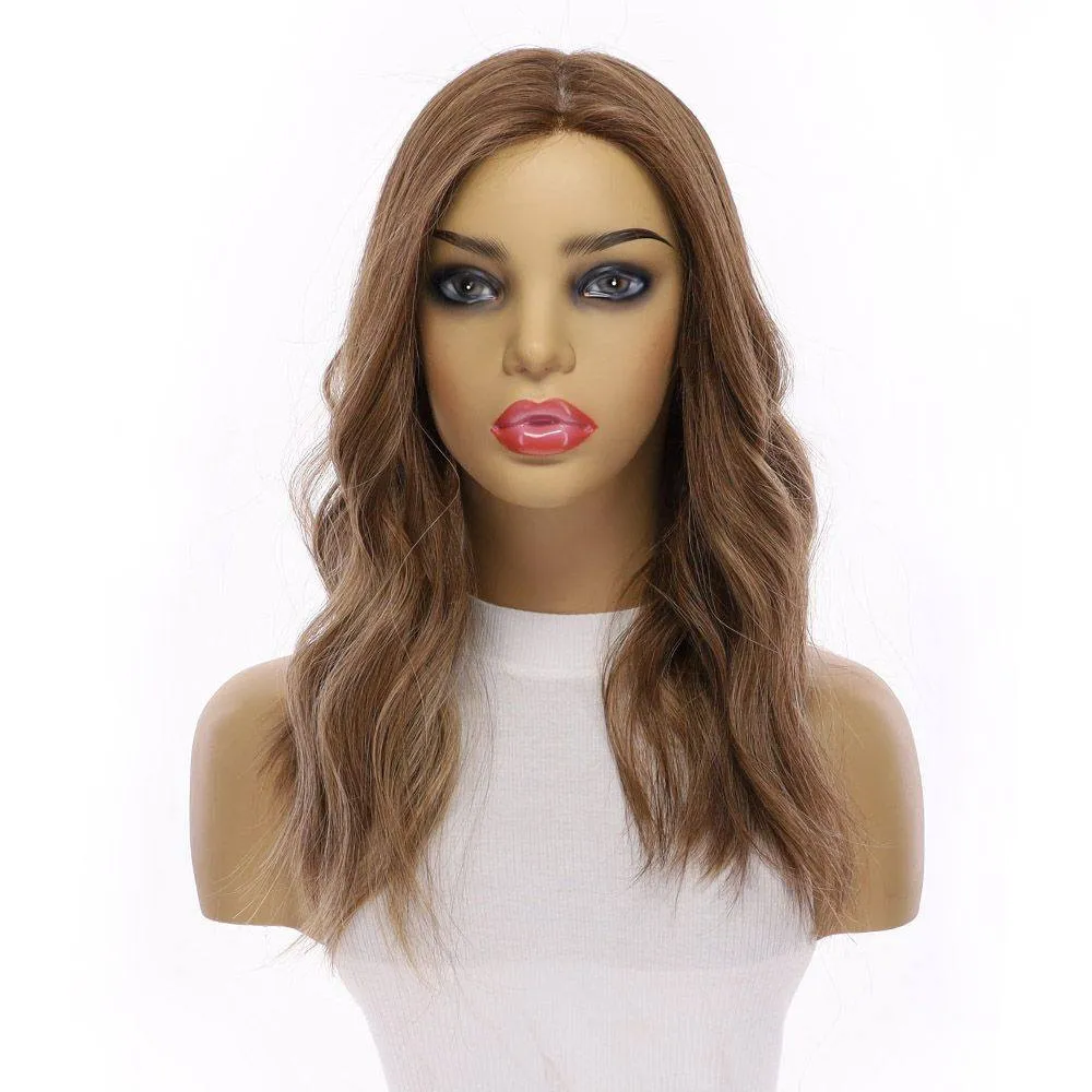 18" Princess Silk Top Wig Light Brown Babylight