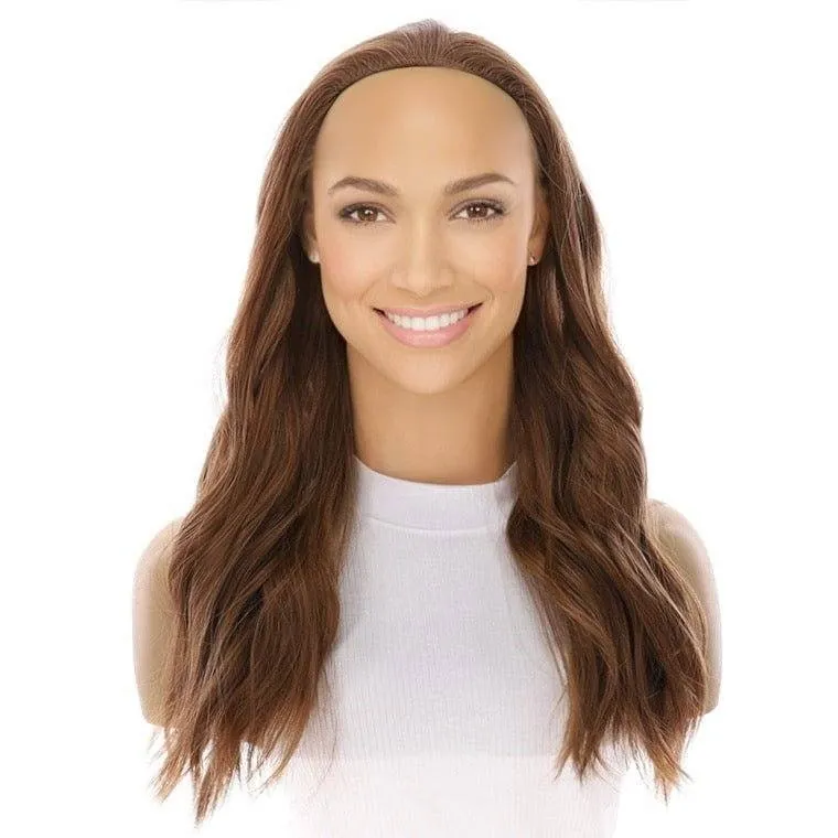 20" 3/4 Bandfall Wig Strawberry Blonde
