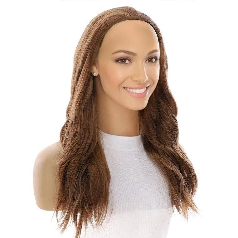 20" 3/4 Bandfall Wig Strawberry Blonde