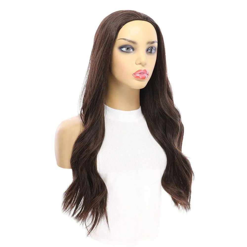 24" 3/4 Bandfall Wig Dark Brown