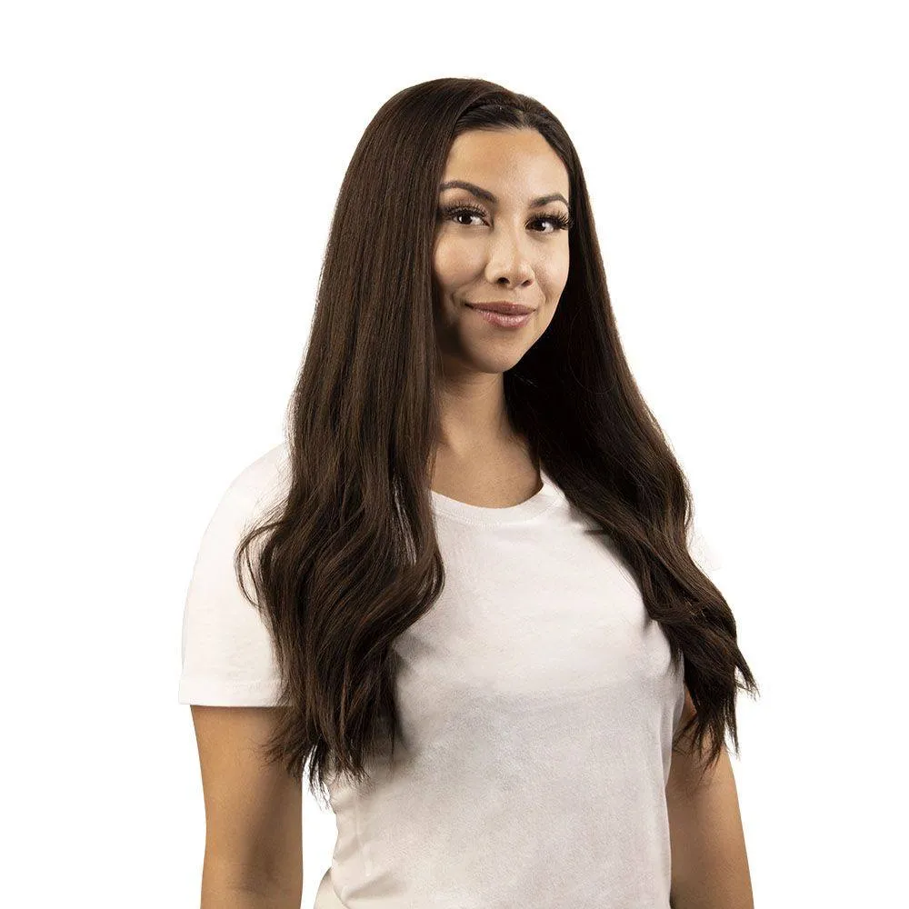 24" 3/4 Bandfall Wig Dark Brown