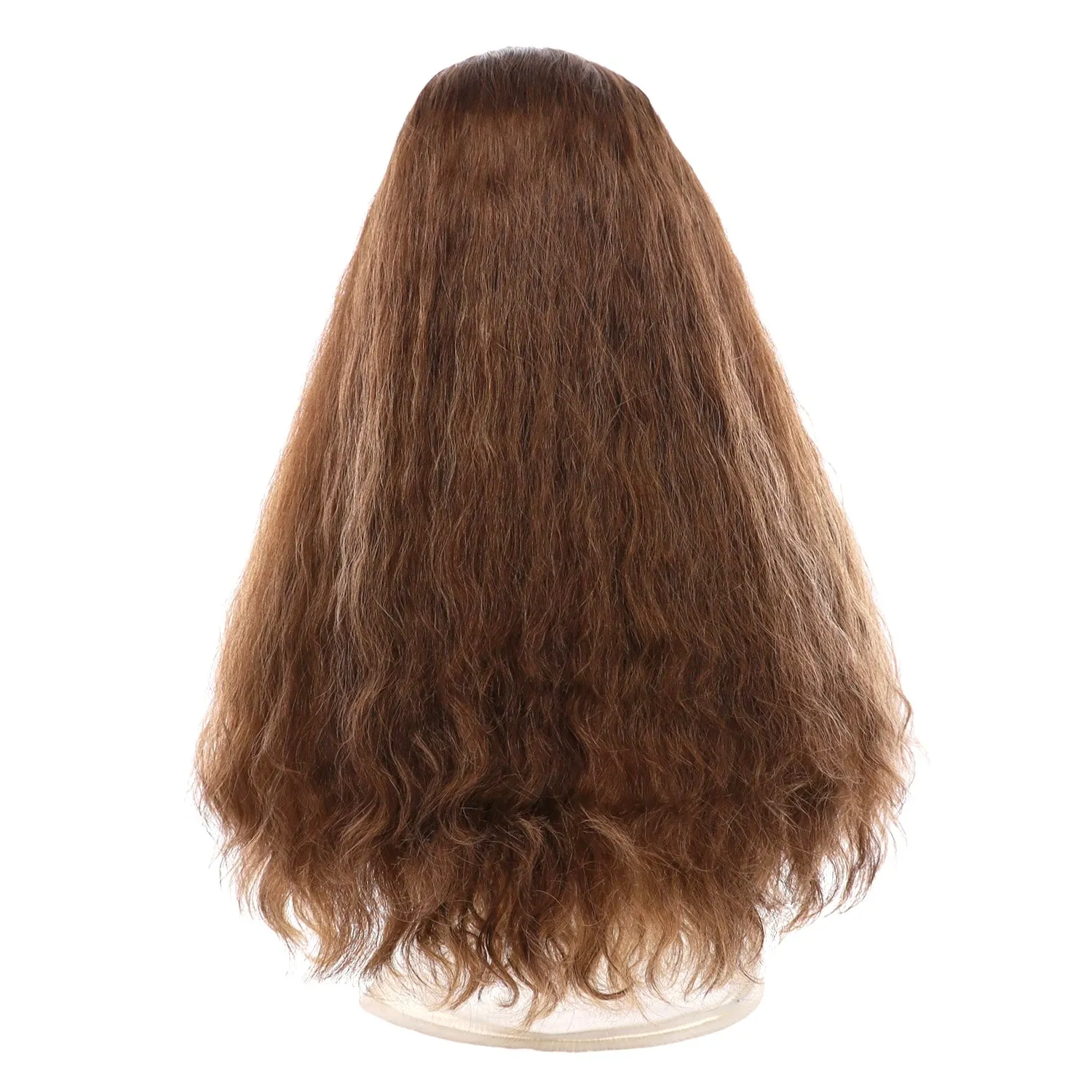 24" 3/4 Bandfall Wig Medium Brown Balayage Wavy
