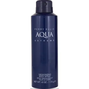 Aqua Extreme by Perry Ellis Deodorizing body spray for men 6 oz New