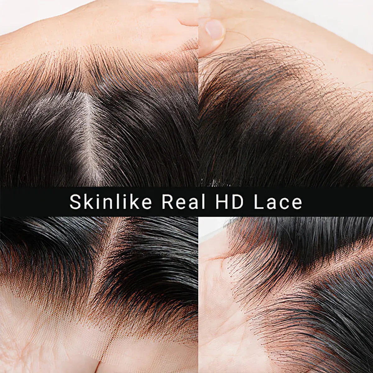 Chinalacewig Custom Wig 100% Human Virgin Hair 5x5 HD Lace Wig Blonde Highlight Wave High End Wig Custom04