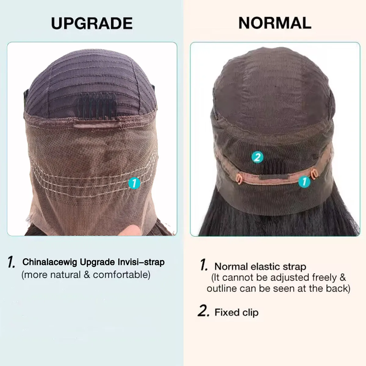 Chinalacewig Ombre Blonde Color Body Wave Virgin Human Hair 360 HD Lace Wigs CF230