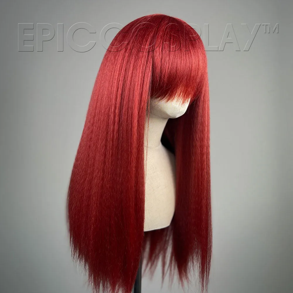 Crimped Nyx - Dark Red