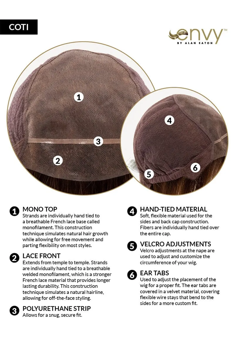 Envy Wigs - Coti - Human Hair Blend