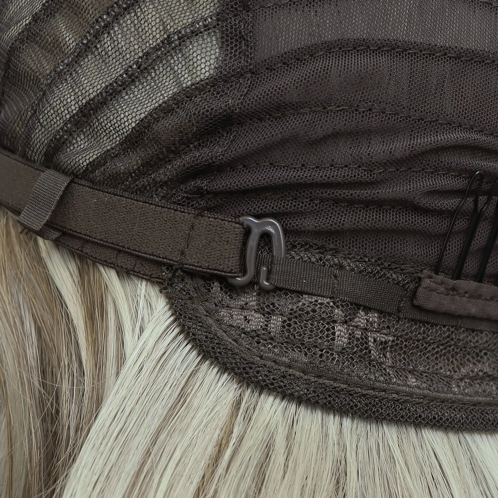 IMstyle Sabrina cool tone blonde with highlight 14inches with layer cut 13*4 free part lace front wigs K141-2183-C13X4