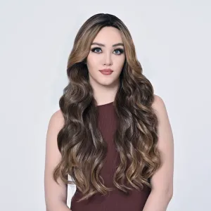Imstylewigs-Jacqueline-26 inches Ombre chocolate brown Body Wave lace wigs