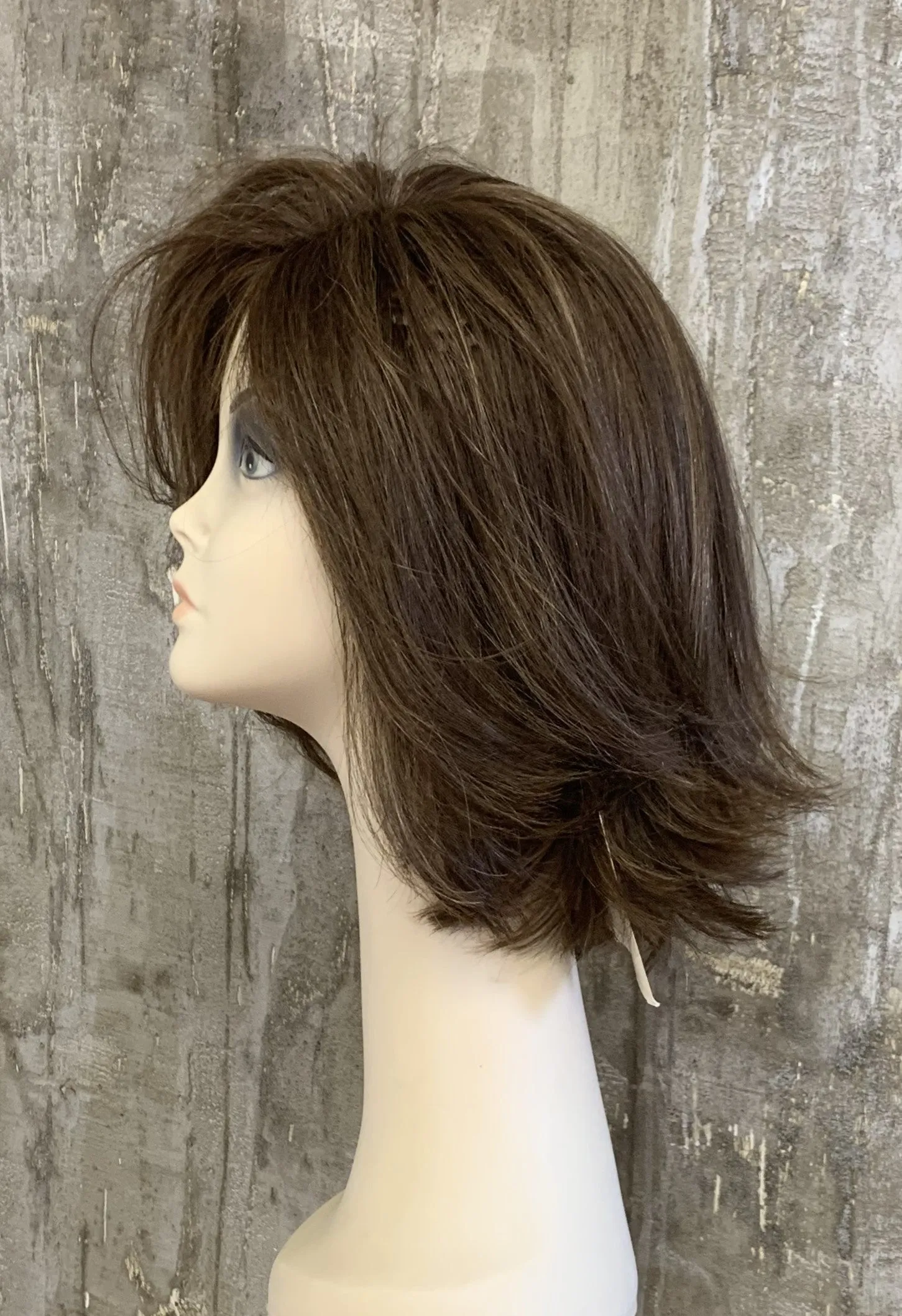 Kosher Human Hair Blend express 12/7 brown