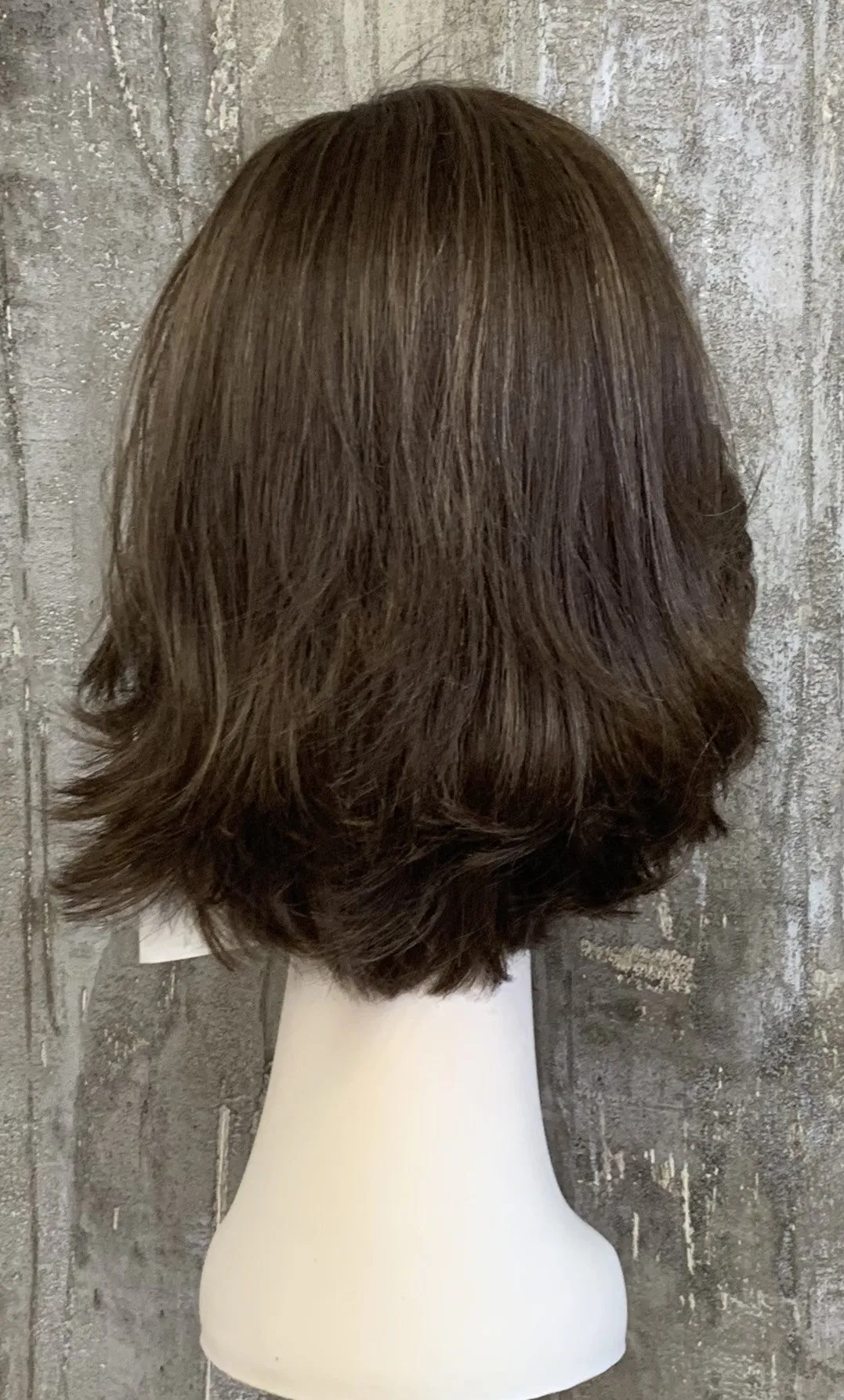 Kosher Human Hair Blend express 12/7 brown