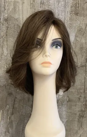 Kosher Human Hair Blend express 12/7 brown