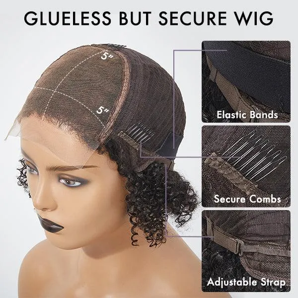 Limited Design | Ginger Highlight Ombre Loose Wave Glueless 5x5 Closure HD Lace Wig | Large & Small Cap Size