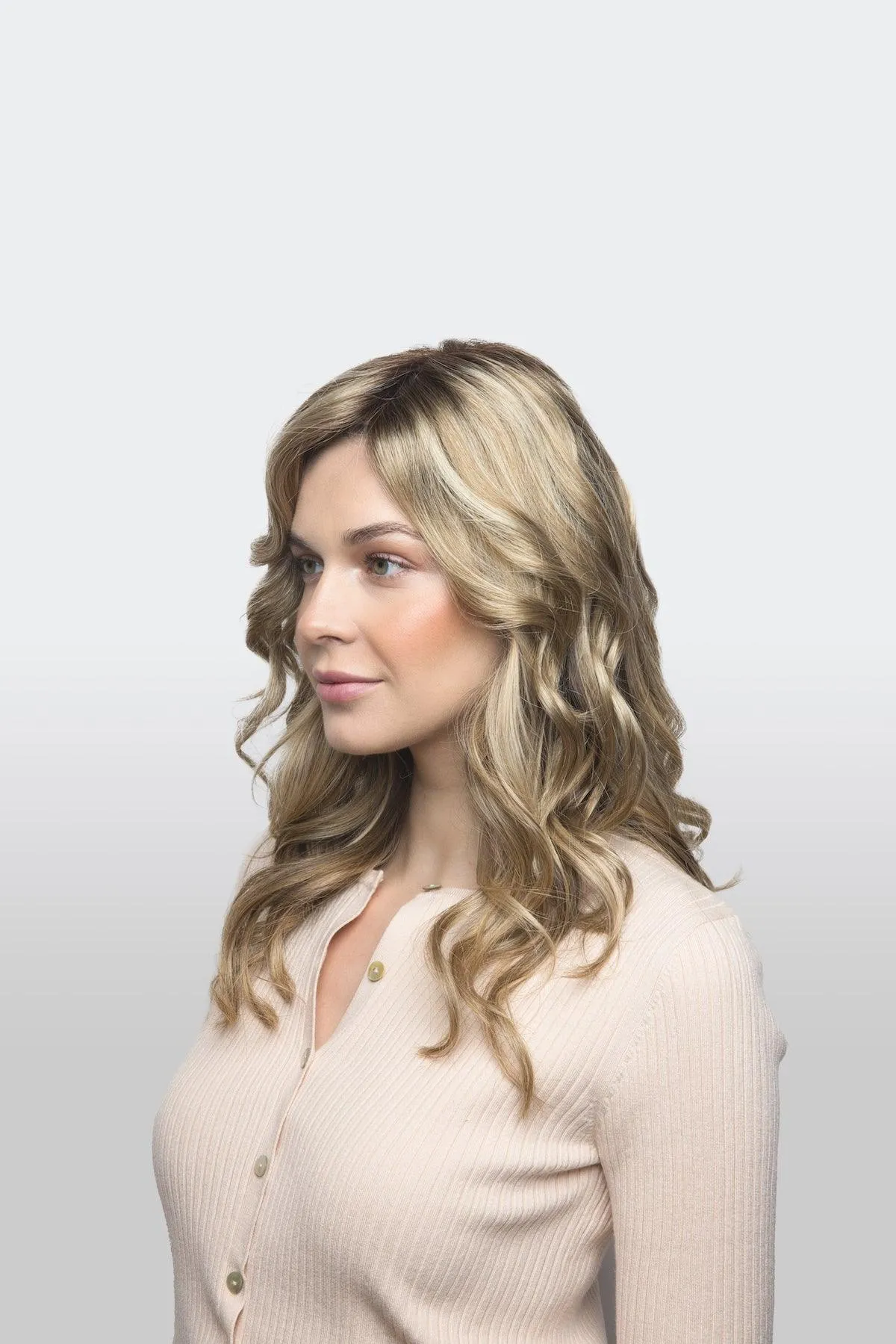 Luxe Top Piece Wig by Amore | Synthetic (Lace Front Mono Top)