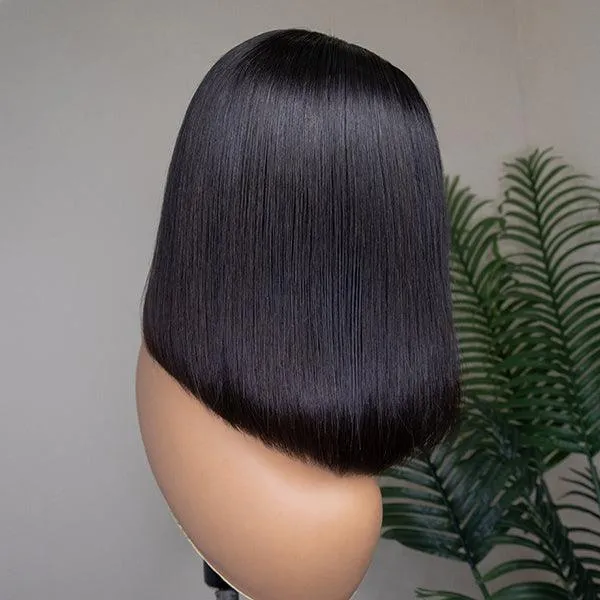 My GO-TO BOB™ - Glueless 5x5 Closure HD Lace Silky Straight Human Hair Wig
