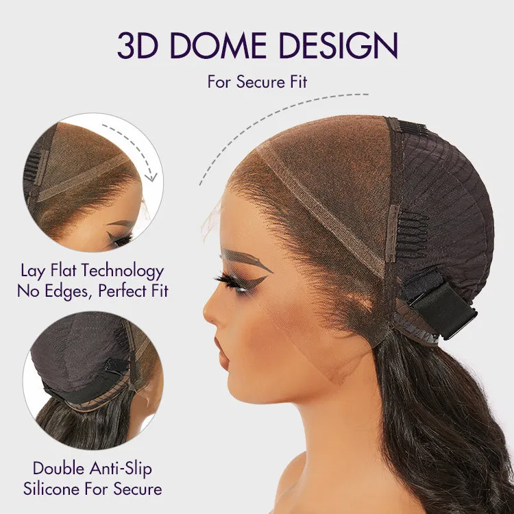 PreMax Wigs - Blonde Highlight Silky Straight Ear-to-ear Glueless 13x6 Frontal HD Lace Long Wig Pre-Cut Lace