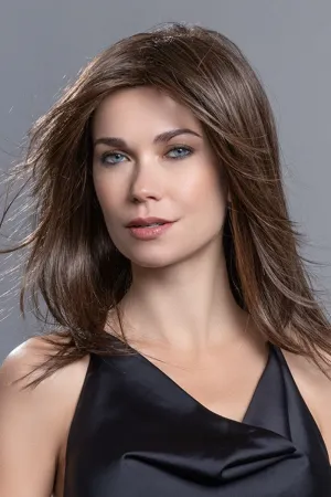 Sale - Ellen Wille Wigs - Impress - Color: Dark Chocolate Rooted (4.33.2)