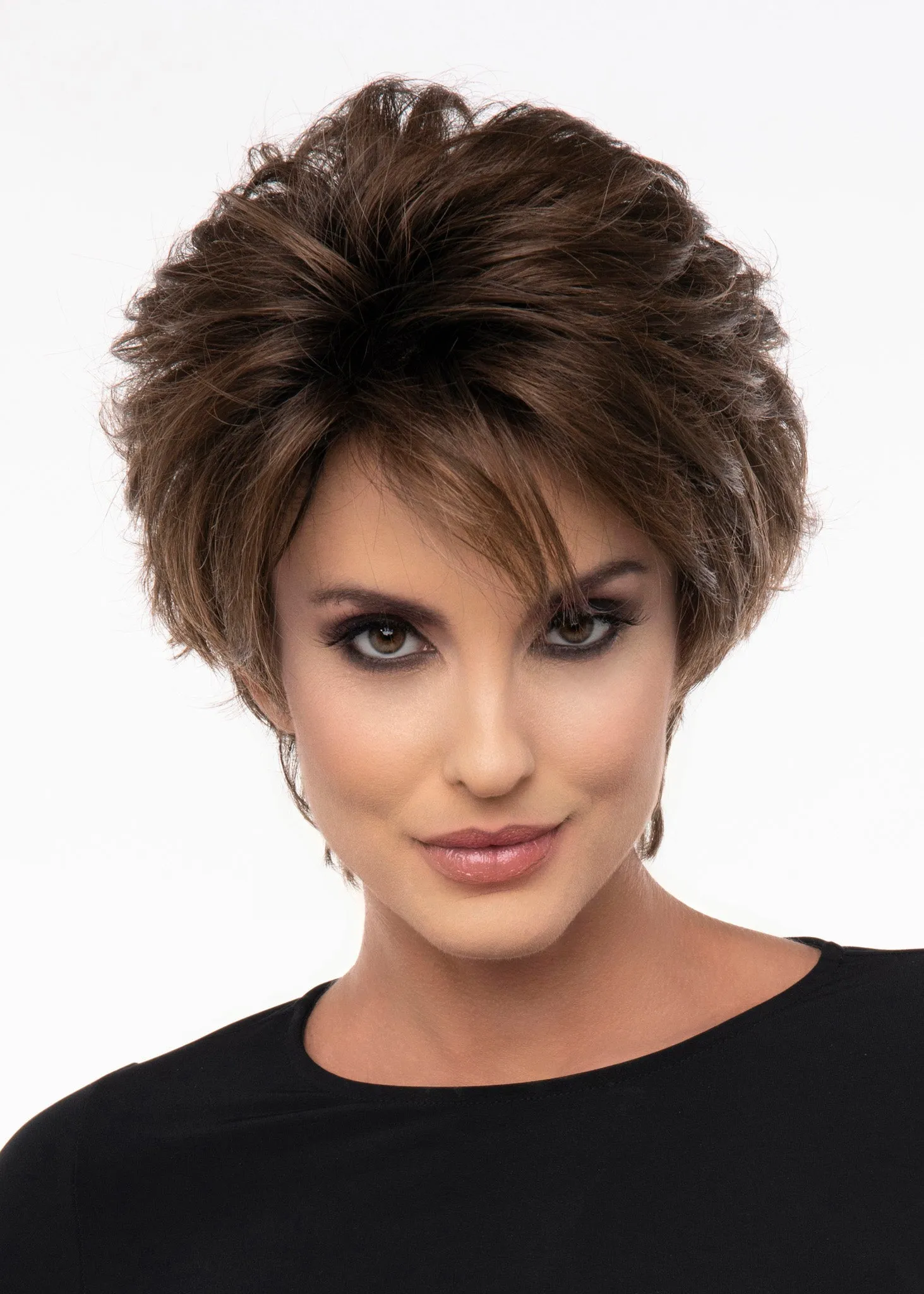 Sale - Envy Wigs - Micki - Color: Dark Grey