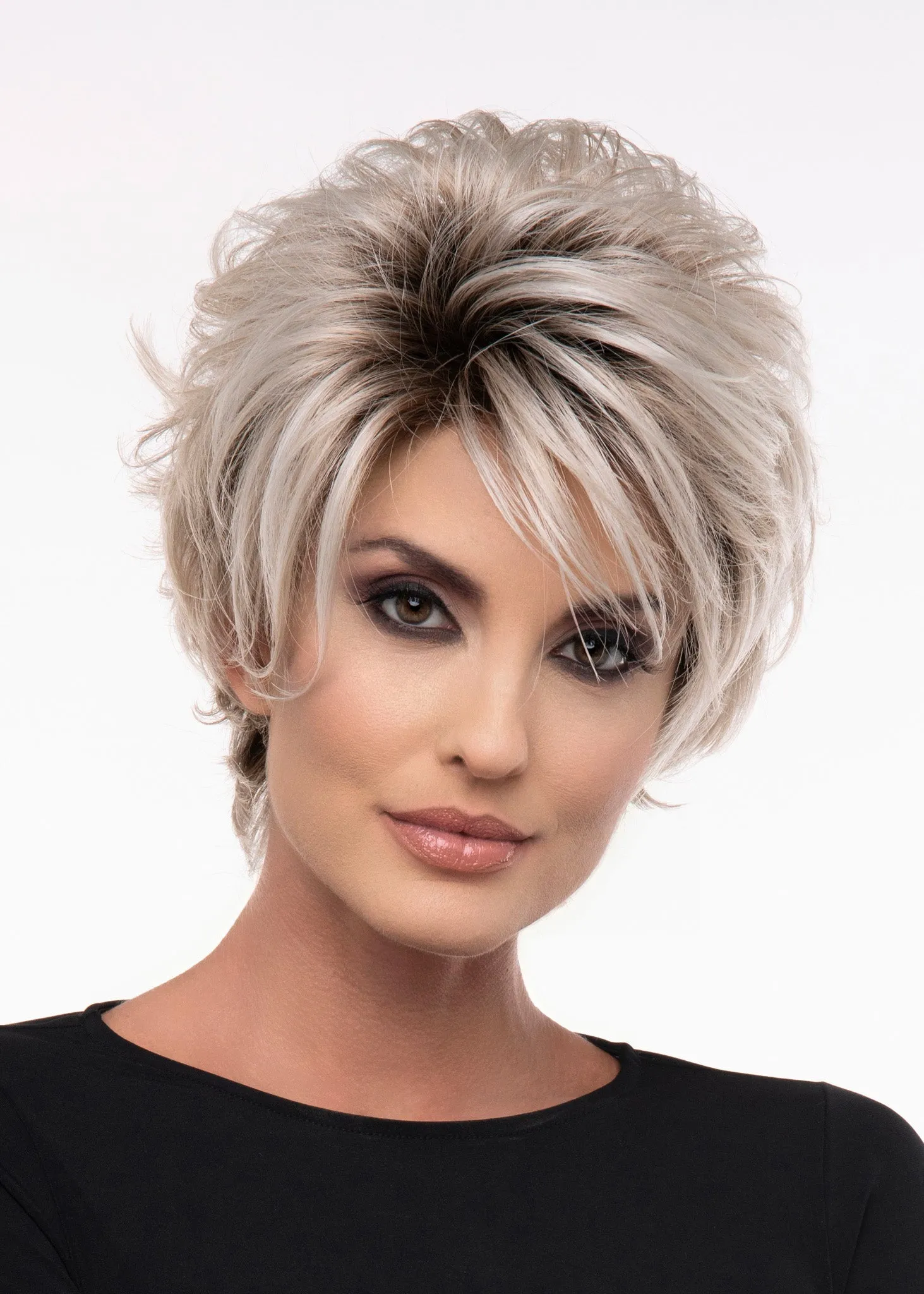 Sale - Envy Wigs - Micki - Color: Dark Grey