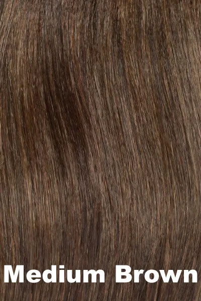 Sale - Envy Wigs - Paula - Human Hair Blend - Color: Medium Brown