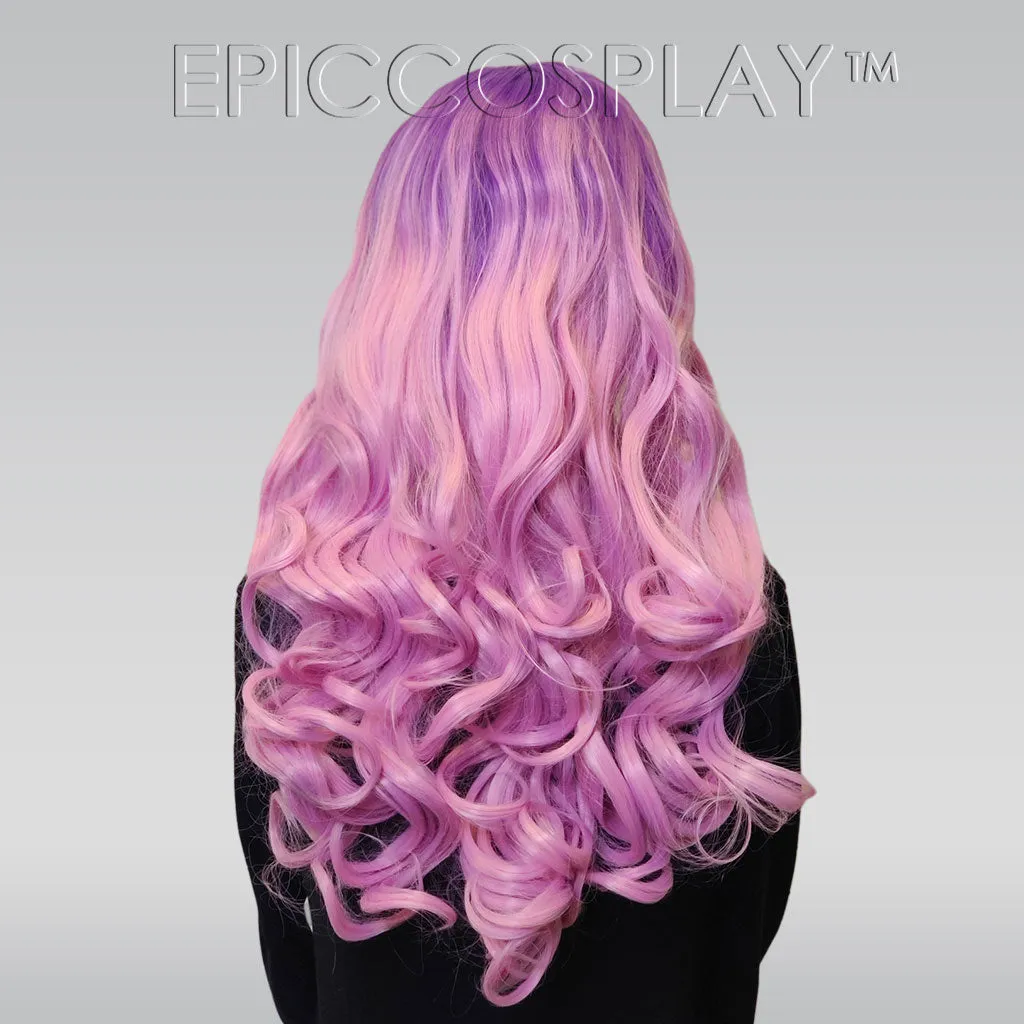 Signature - Purple to Lavender Pink Ombre Lace Front Wig